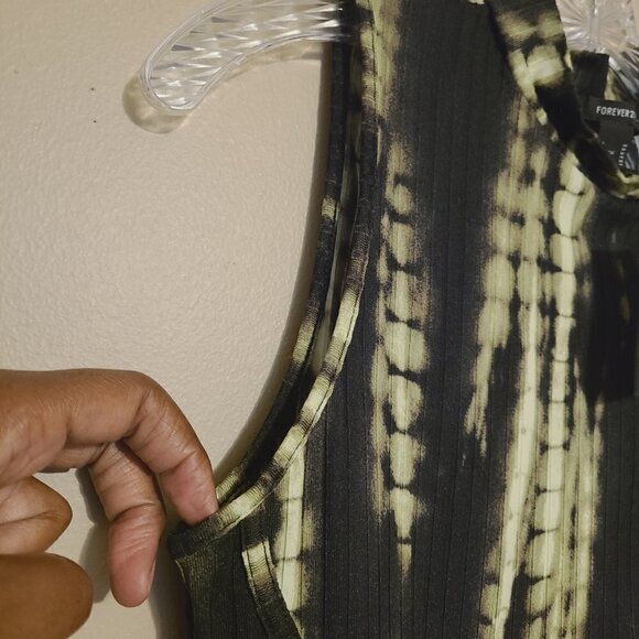 Forever 21 | Women's Tie Dye Sleeveless Mini Bodycon Dress (Size Medium) - Picture 7 of 11